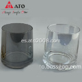 Vaso de vidrio de vidrio de vidrio de whisky de electroplacas ATO
